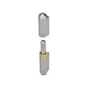 J.W. Winco GN128-40-ST Weldable Hinge, Steel Pin 128-40-ST